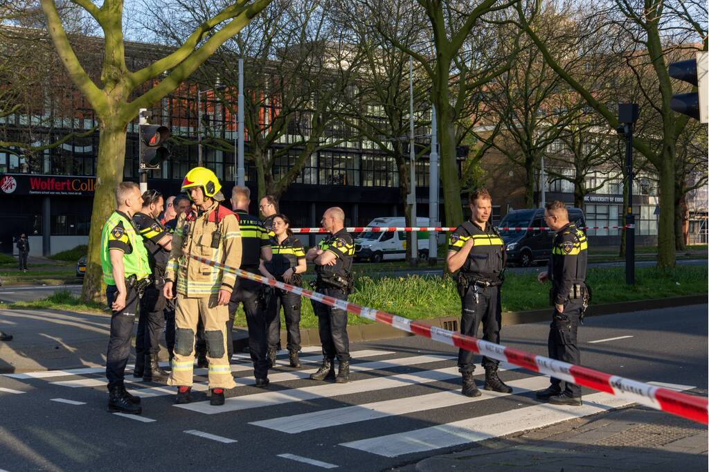Achtervolging eindigt met ongeval
