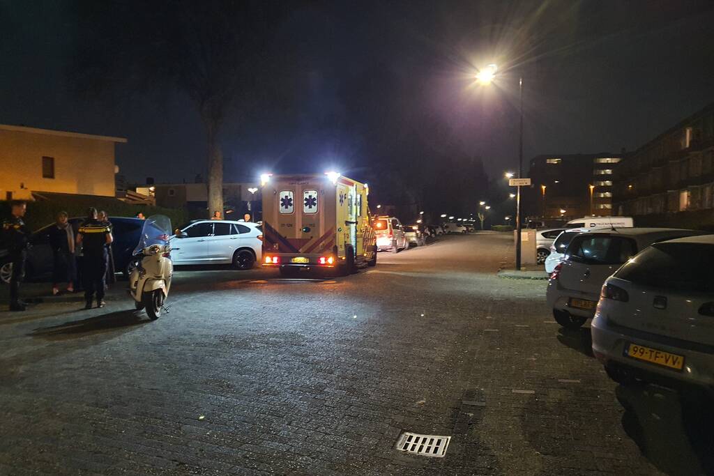 Scooterbestuurder lichtgewond na valpartij