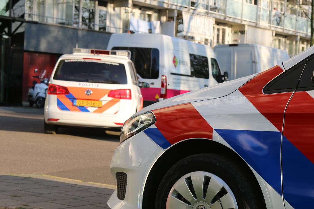 Flinke inzet vanwege waterschade in flatwoning