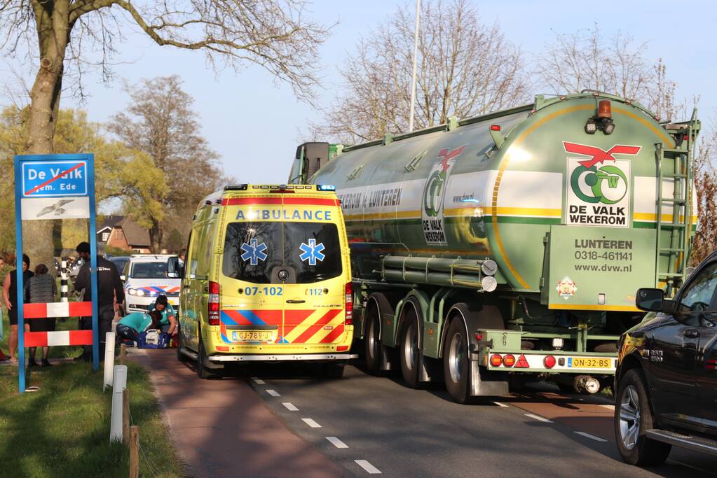 Fietsster ernstig gewond na ongeval