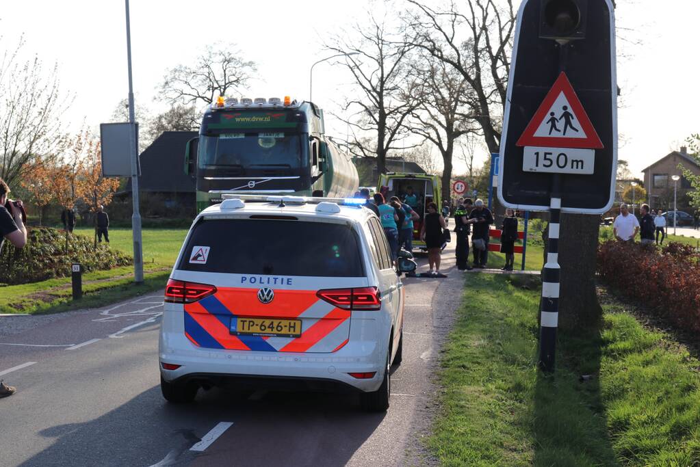 Fietsster ernstig gewond na ongeval