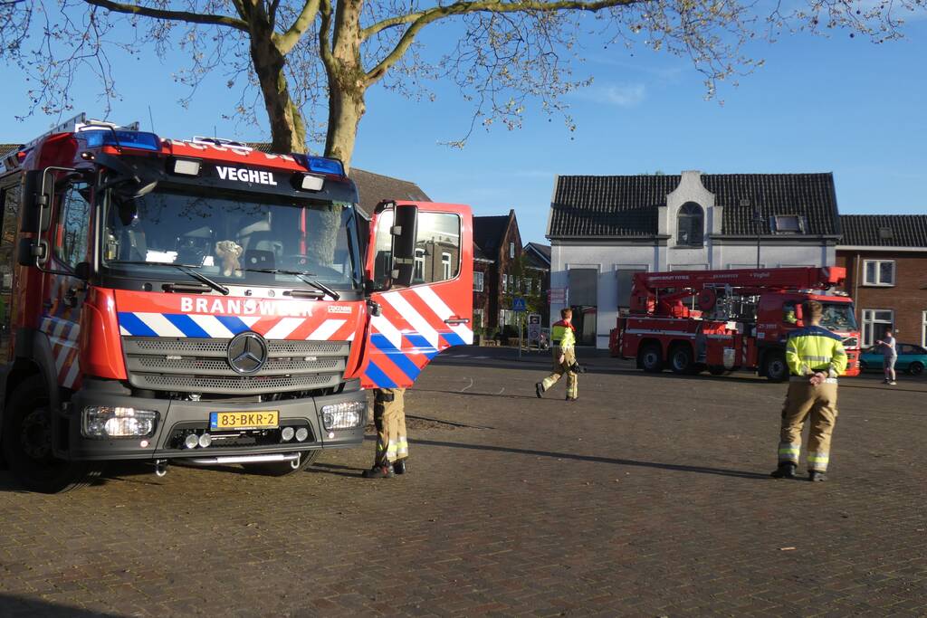 Luchtbellen in de haven zorgen voor paniek