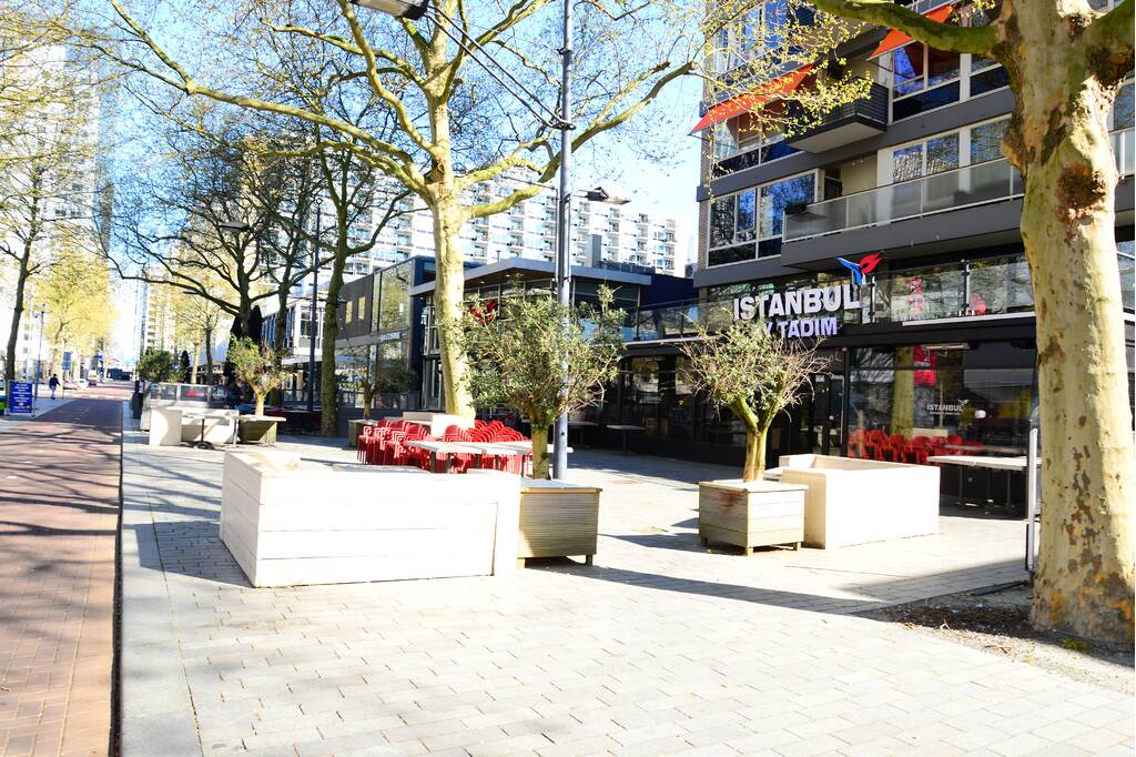 Stil Rotterdam door corona maatregelen