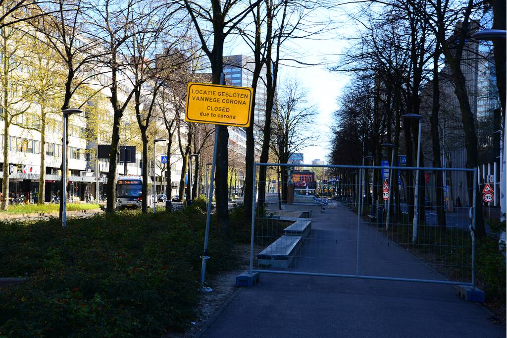 Stil Rotterdam door corona maatregelen