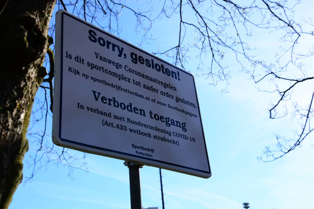 Stil Rotterdam door corona maatregelen