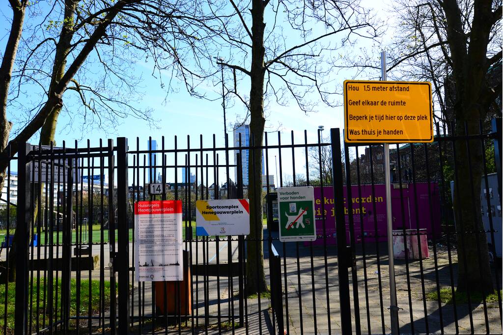 Stil Rotterdam door corona maatregelen