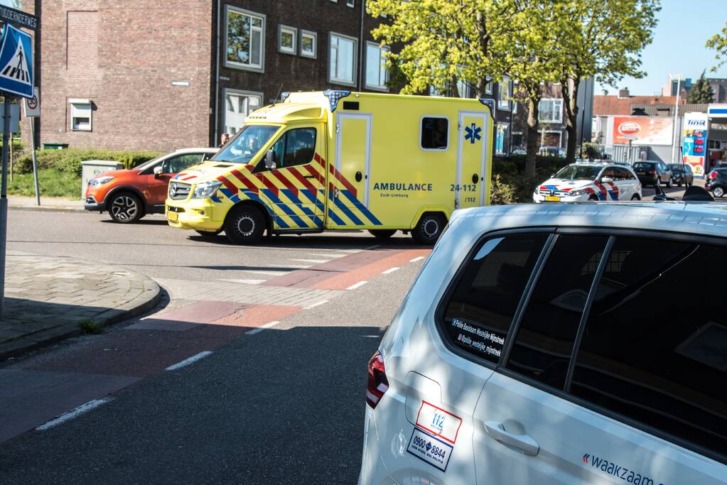 Fietser gewond bij aanrijding met auto