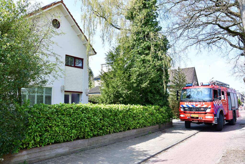 Brand in achtertuin villawoning