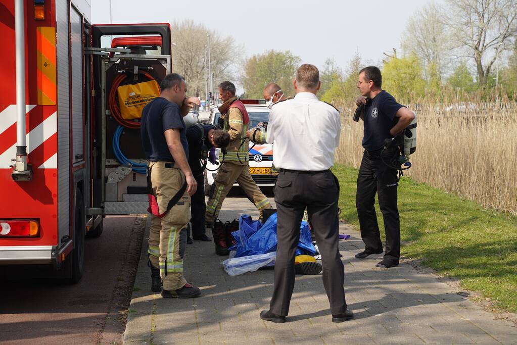 Overleden persoon aangetroffen