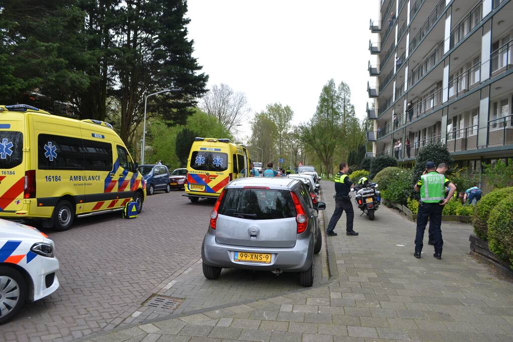 Persoon overleden na val van flat