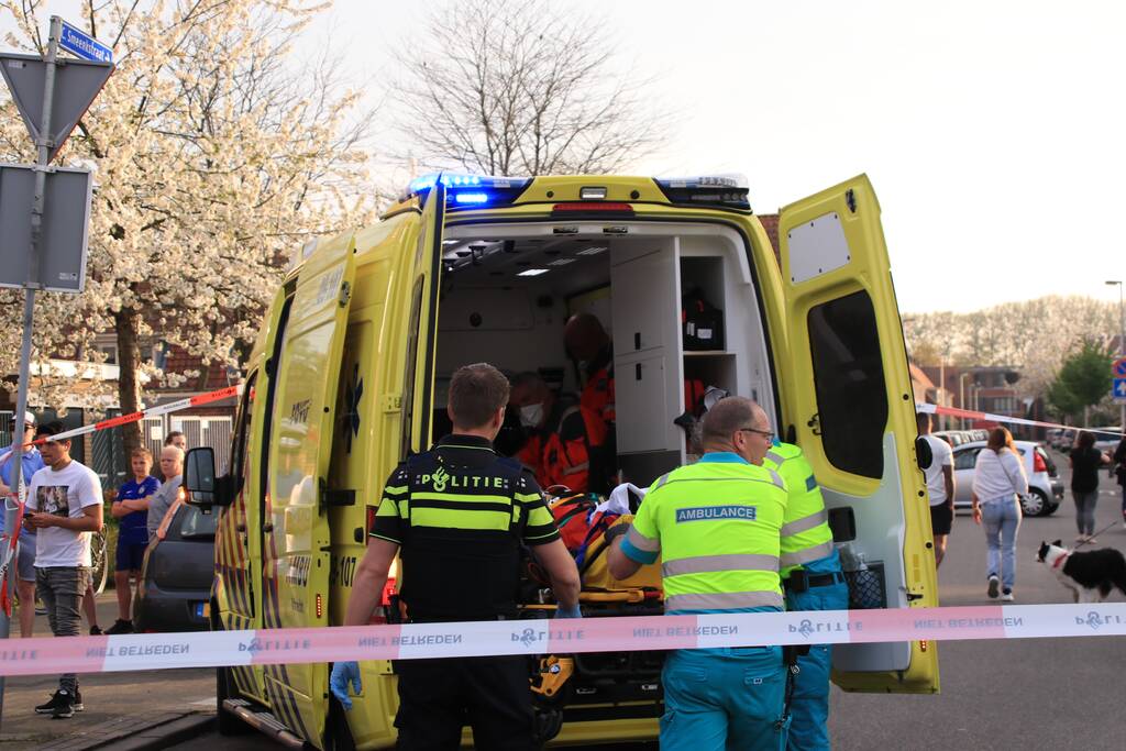 Scooterrijder ernstig gewond na val