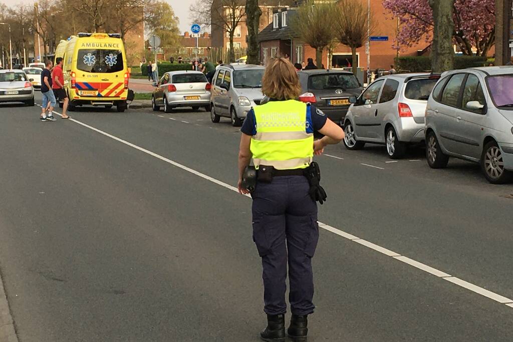 Scooterrijder ernstig gewond na val