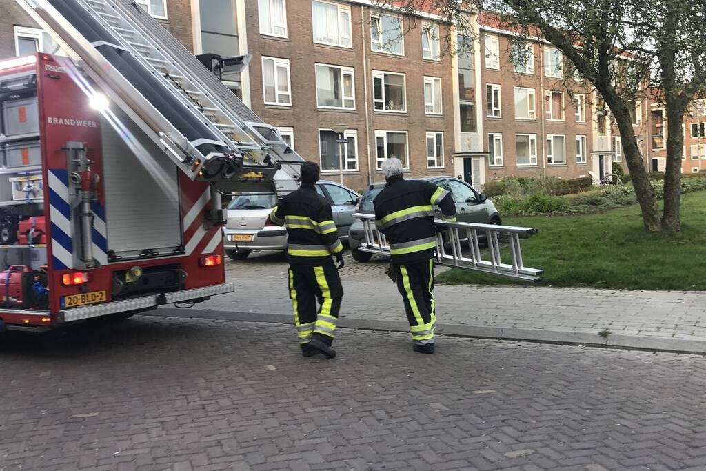 Rookmelder gaat af in woning