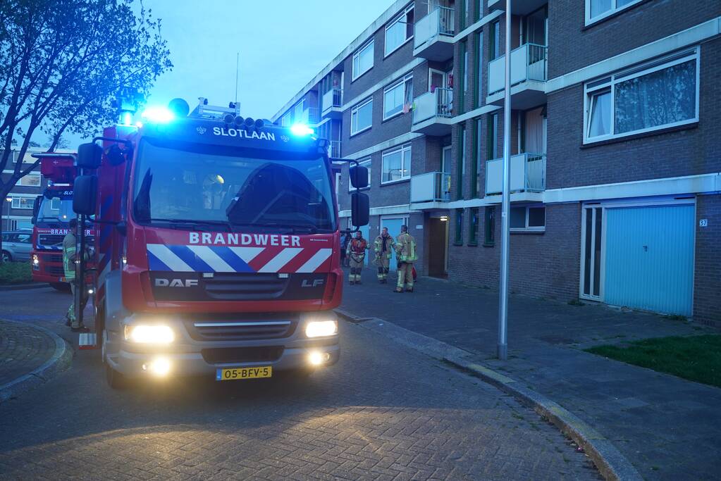 Pannetje olie op het vuur veroorzaakt brand