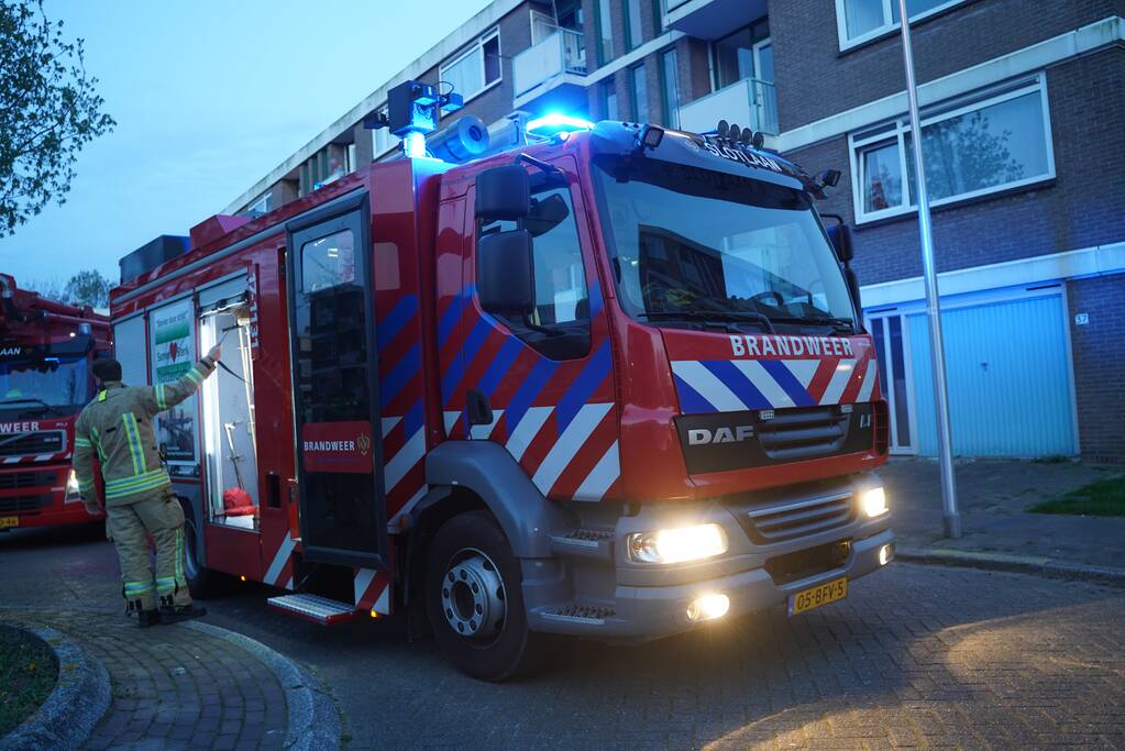 Pannetje olie op het vuur veroorzaakt brand
