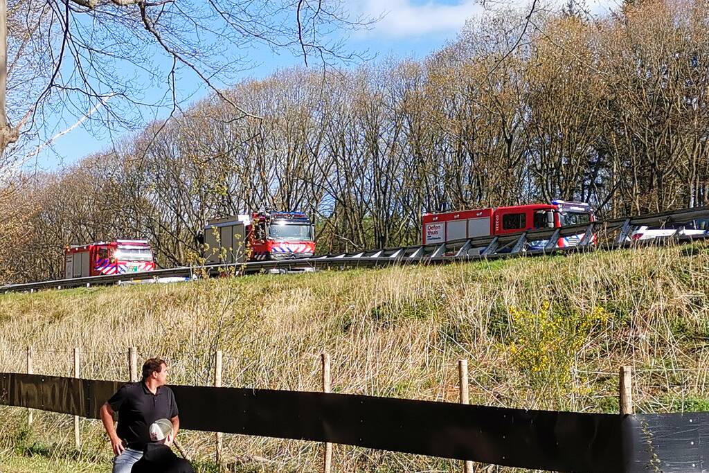 Gewonden bij aanrijding op snelweg