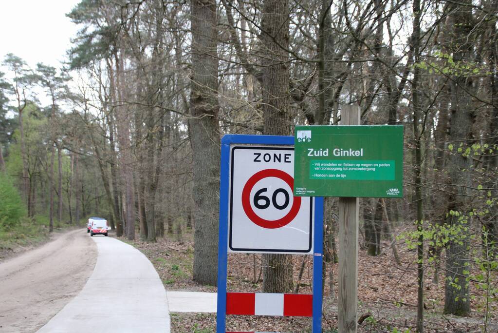 Overleden wielrenner aangetroffen