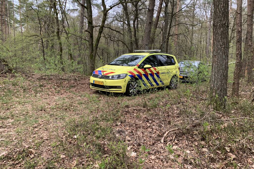 Overleden wielrenner aangetroffen