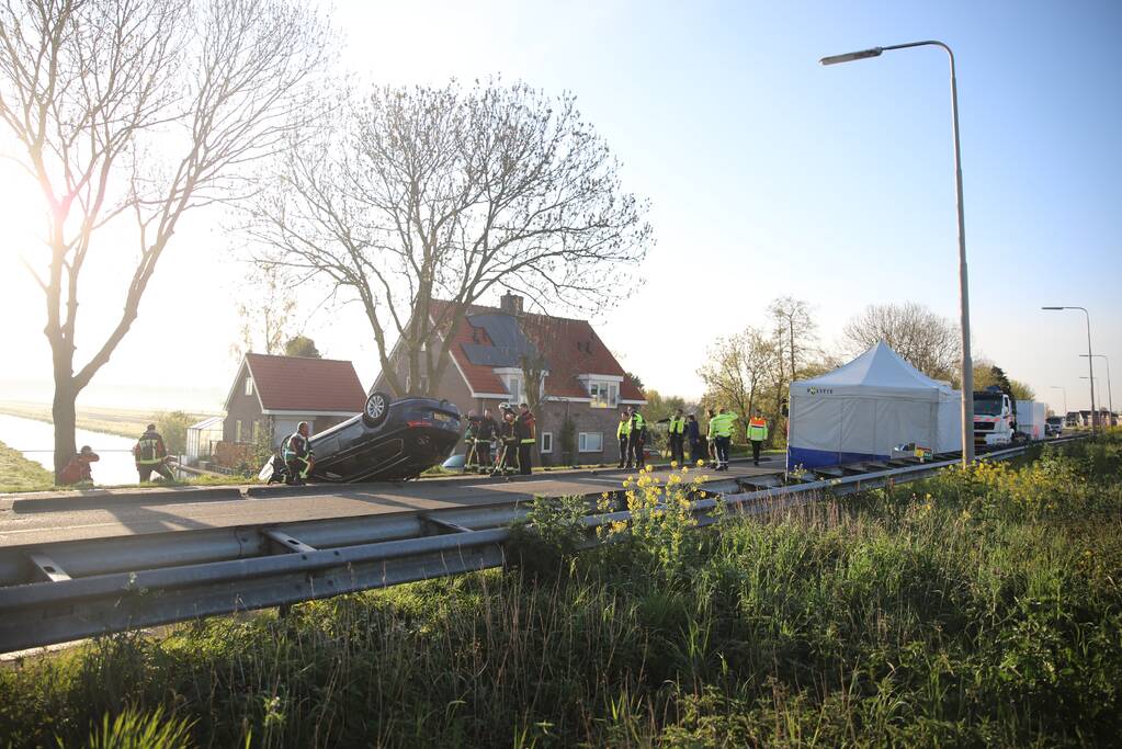 Automobiliste (54) komt om het leven bij ongeval