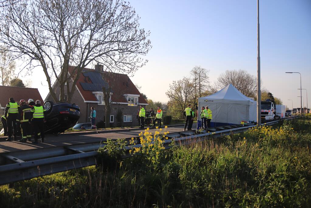 Automobiliste (54) komt om het leven bij ongeval