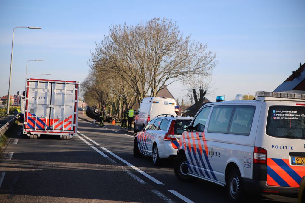 Automobiliste (54) komt om het leven bij ongeval