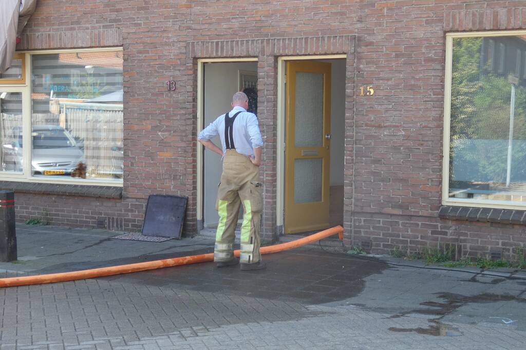 Kruipruimtes acht woningen volgelopen met water