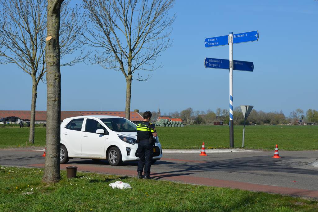 Fietser ernstig gewond na ongeval op kruising