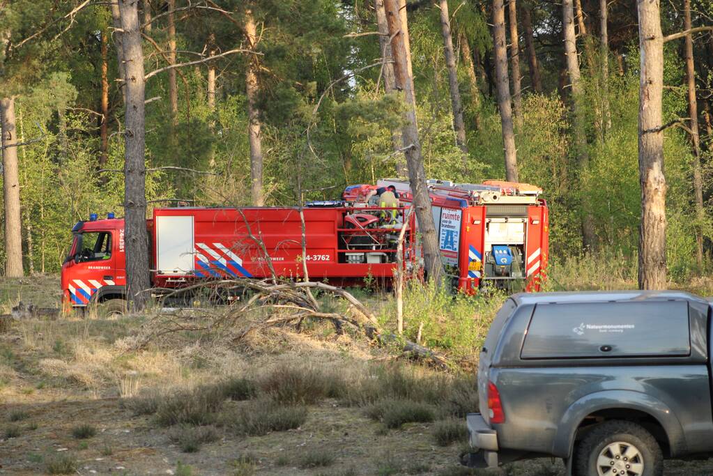 Wederom brand op de Brunssummerheide