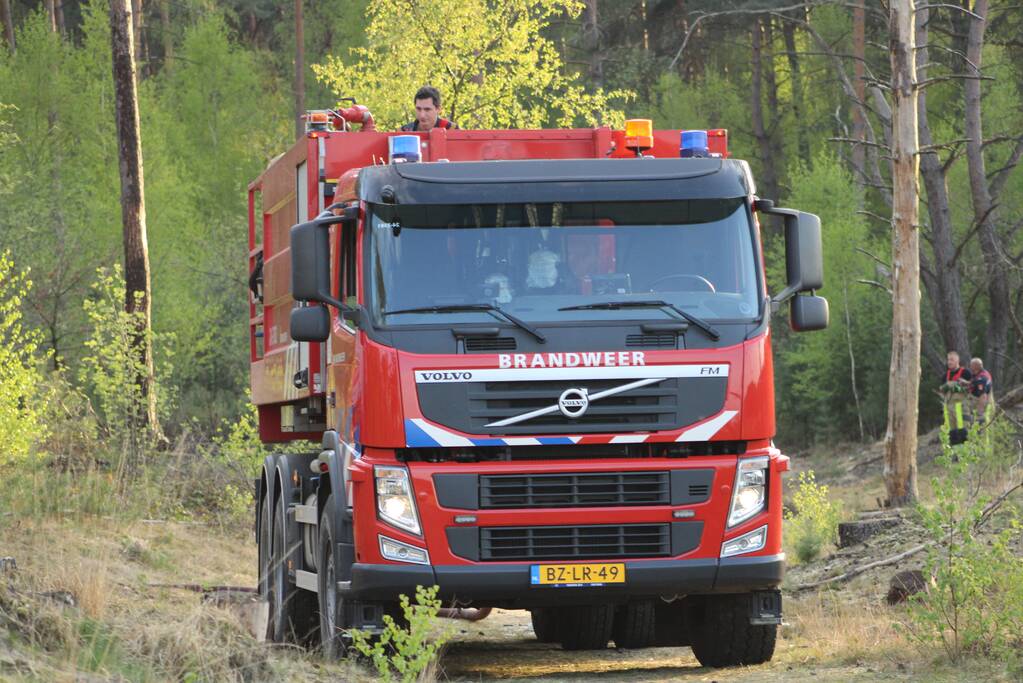 Wederom brand op de Brunssummerheide