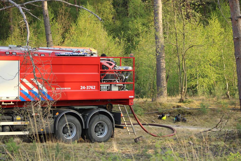 Wederom brand op de Brunssummerheide