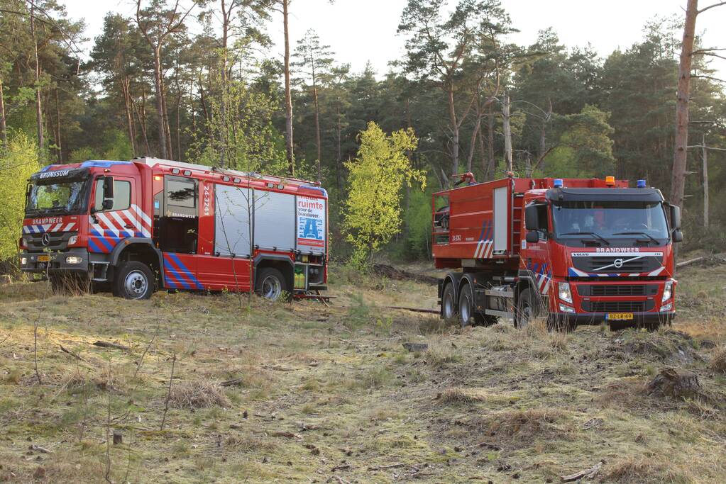 Wederom brand op de Brunssummerheide