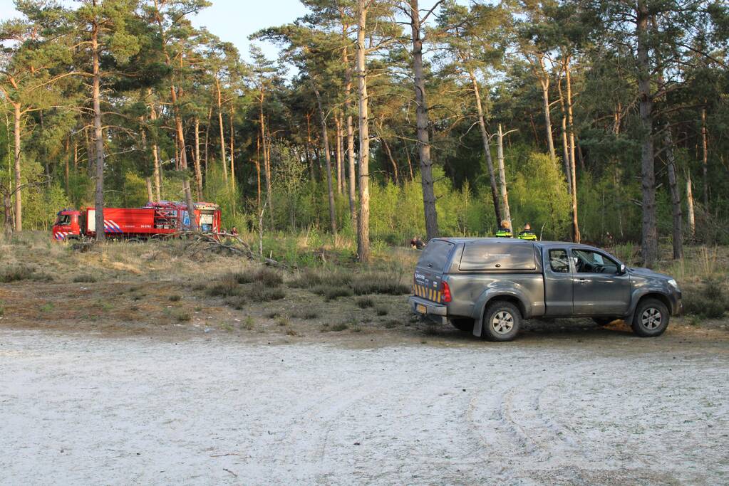 Wederom brand op de Brunssummerheide