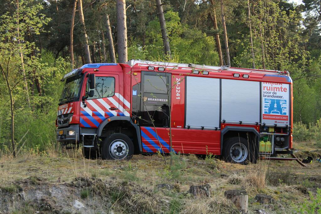 Wederom brand op de Brunssummerheide