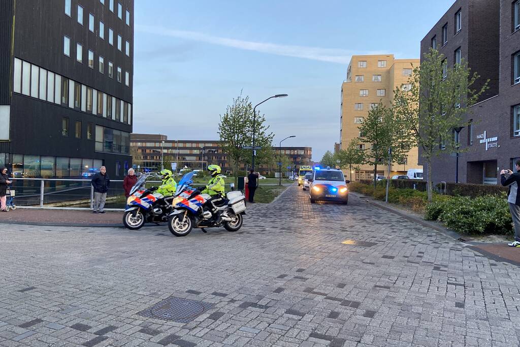 Lasershow voor zorgmedewerkers