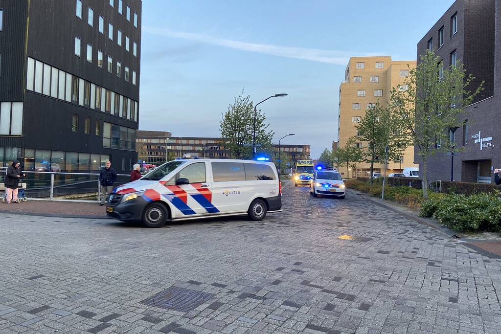 Lasershow voor zorgmedewerkers