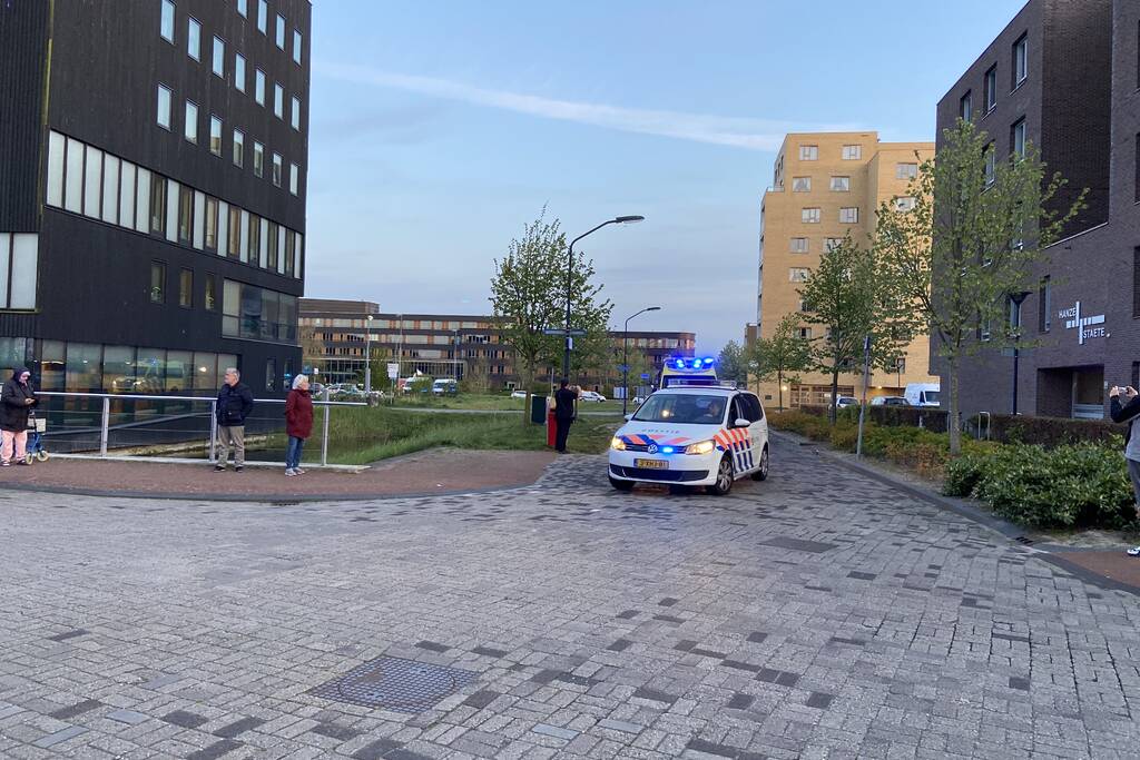 Lasershow voor zorgmedewerkers