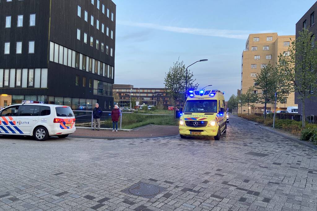 Lasershow voor zorgmedewerkers