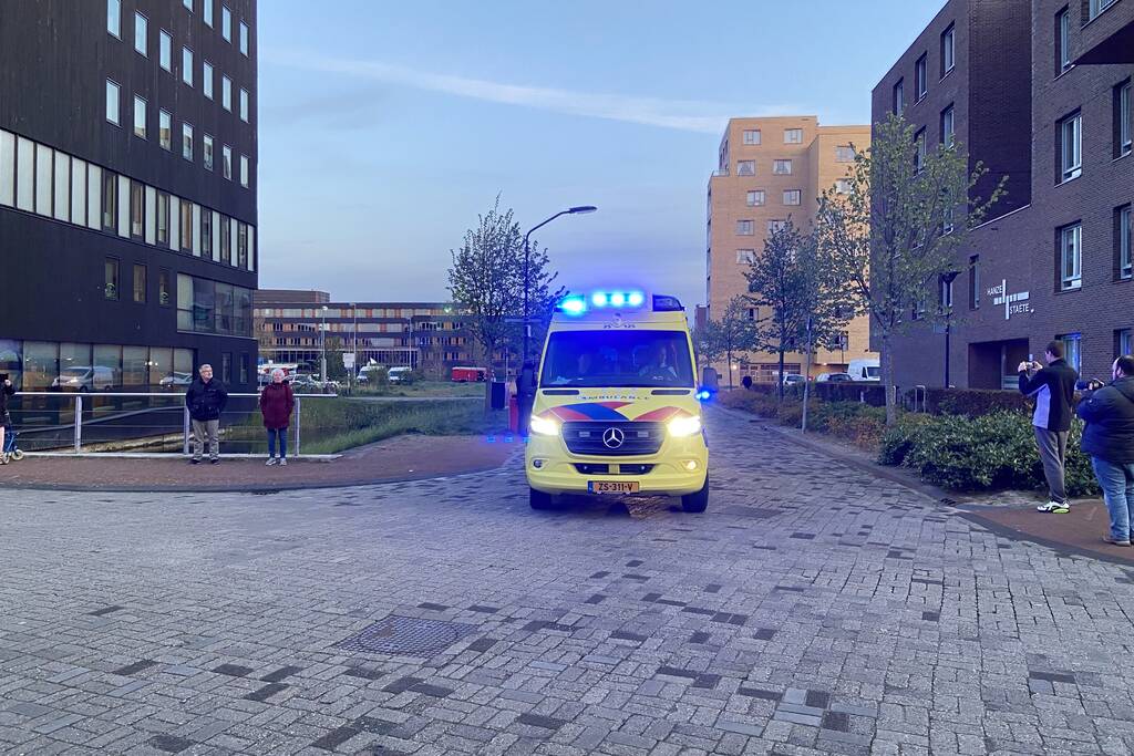 Lasershow voor zorgmedewerkers