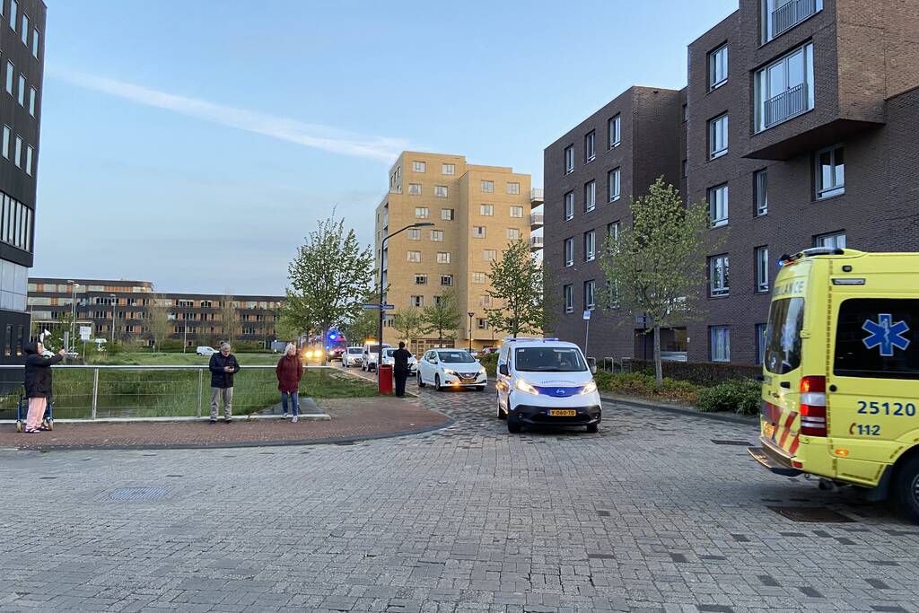 Lasershow voor zorgmedewerkers