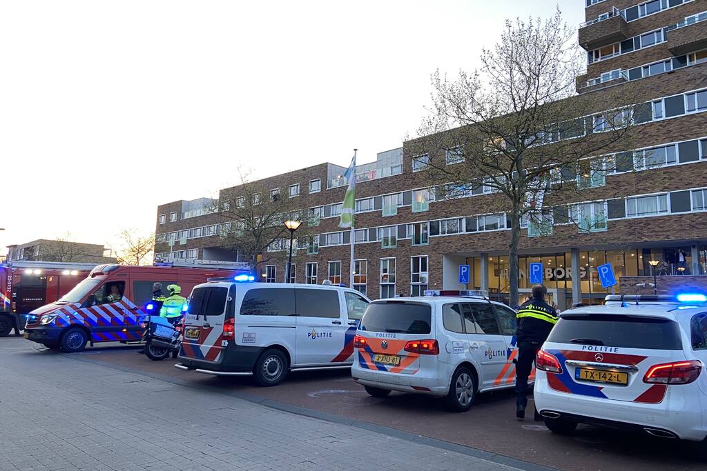 Lasershow voor zorgmedewerkers