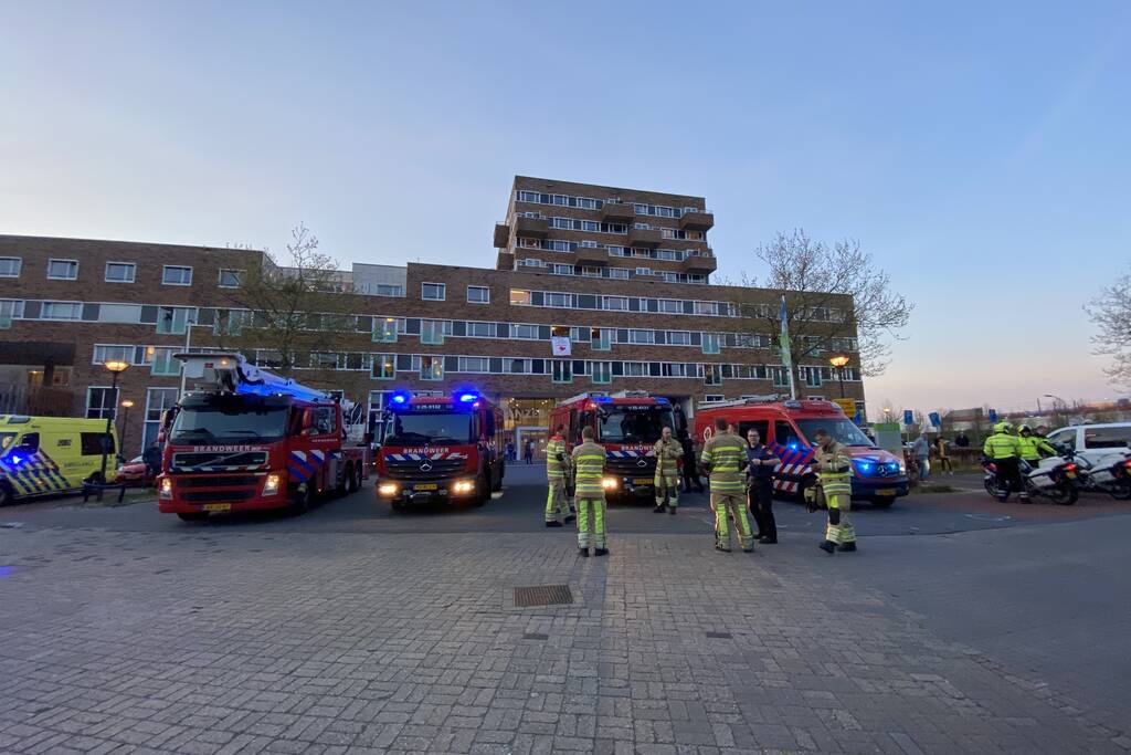 Lasershow voor zorgmedewerkers