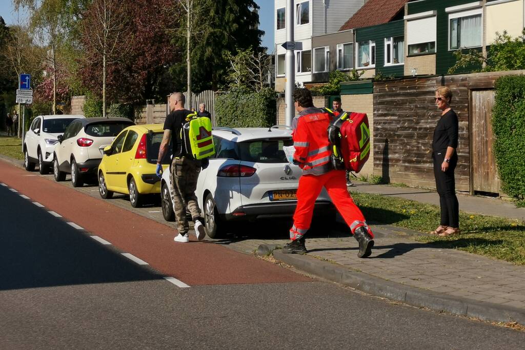 Traumateam assisteert bij medische noodsituatie