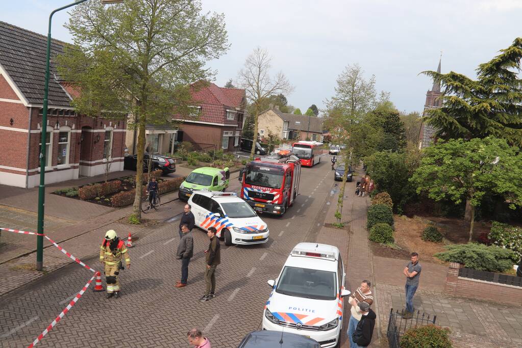 Man bedolven onder puin bij sloopwerkzaamheden