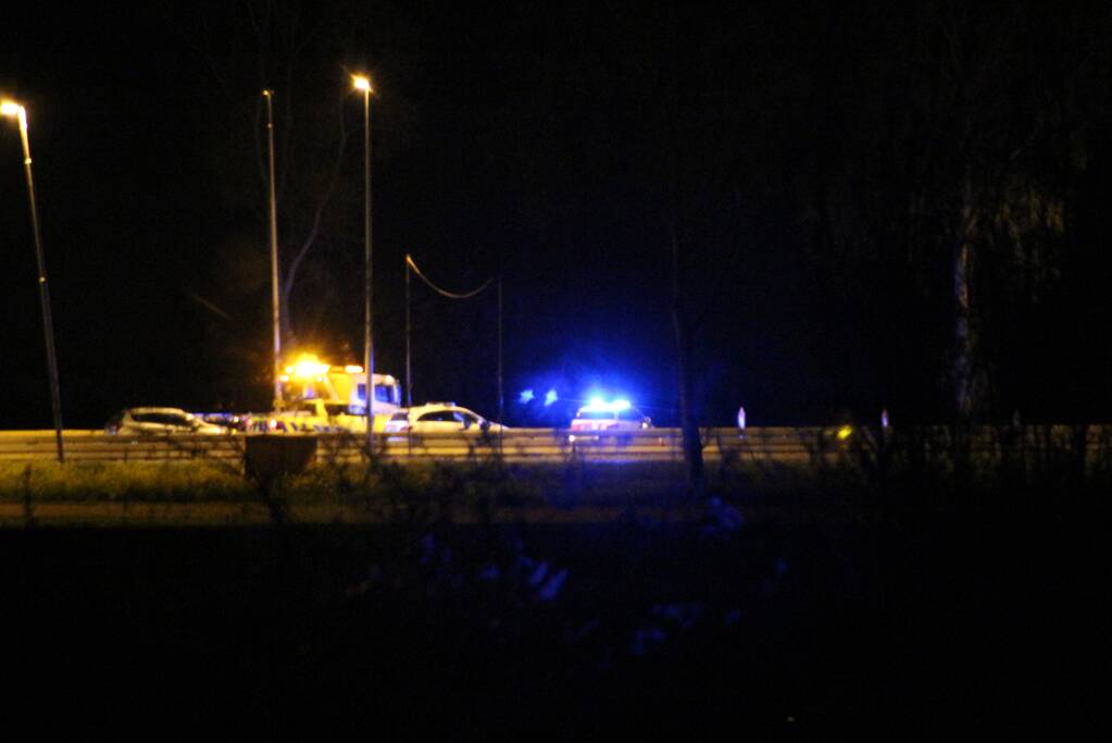 Ongevallen op snelweg bij wegwerkzaamheden