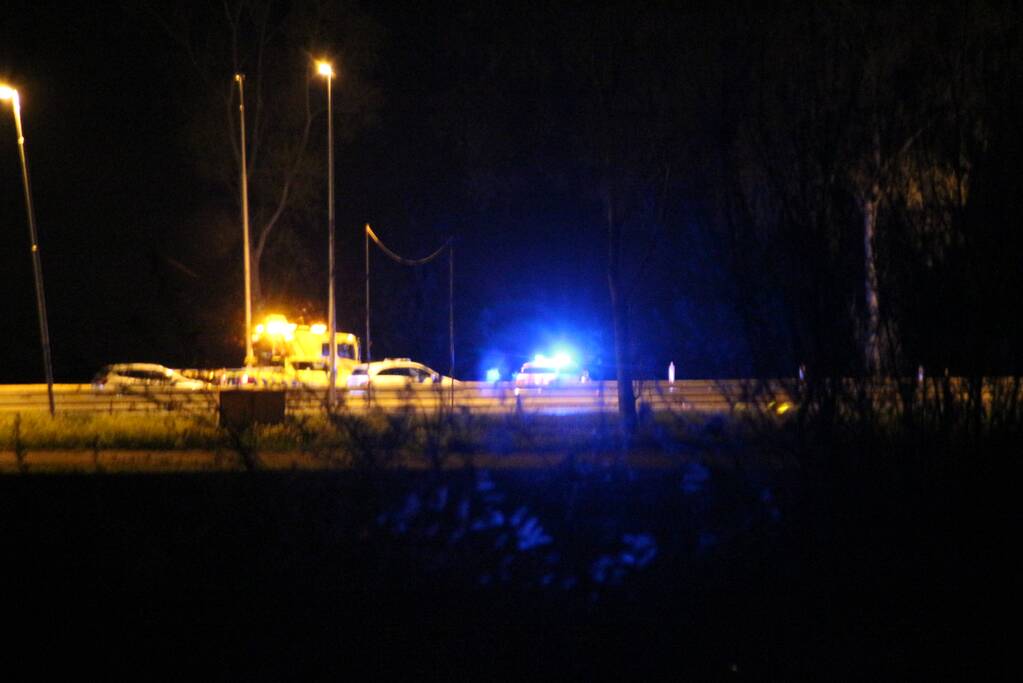 Ongevallen op snelweg bij wegwerkzaamheden