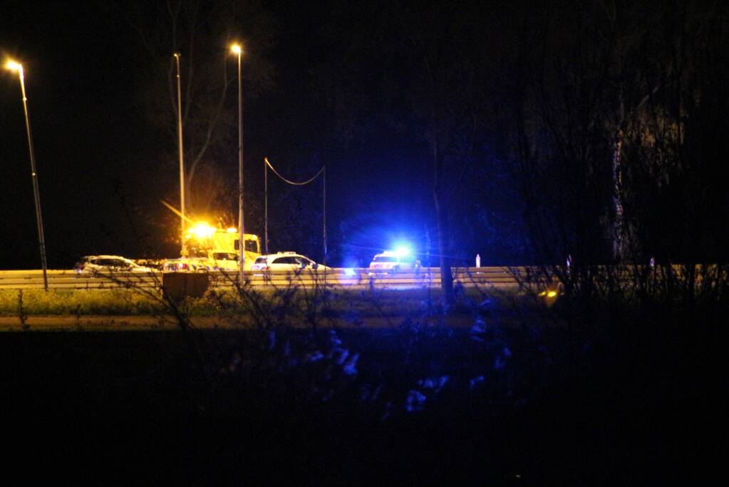 Ongevallen op snelweg bij wegwerkzaamheden