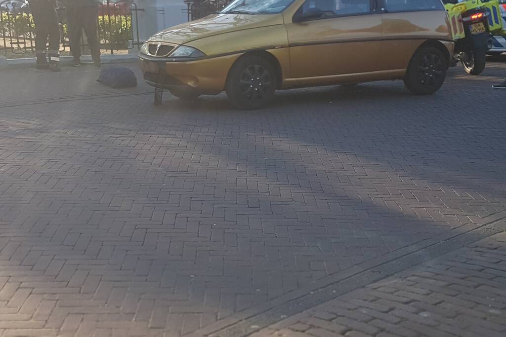 Fietser gewond na aanrijding