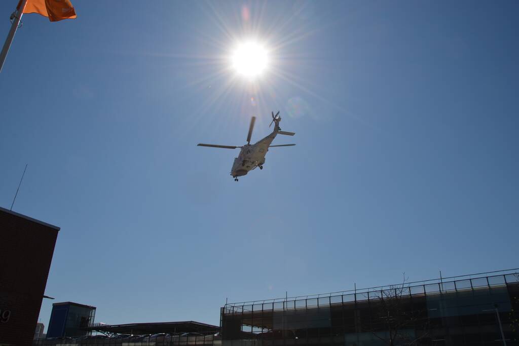 Defensiehelikopter NH90 neemt patiëntentransport MMT over