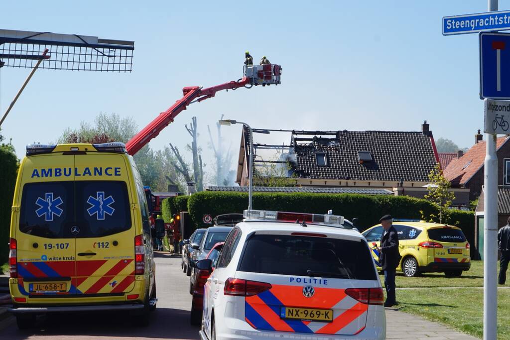 Persoon gewond bij uitslaande brand in schuur