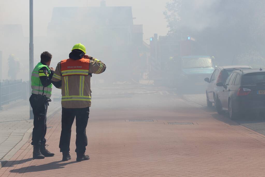 Persoon gewond bij uitslaande brand in schuur